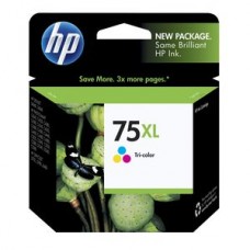 Genuine HP No. 75XL Colour Ink Cartridge- XL - 12ml